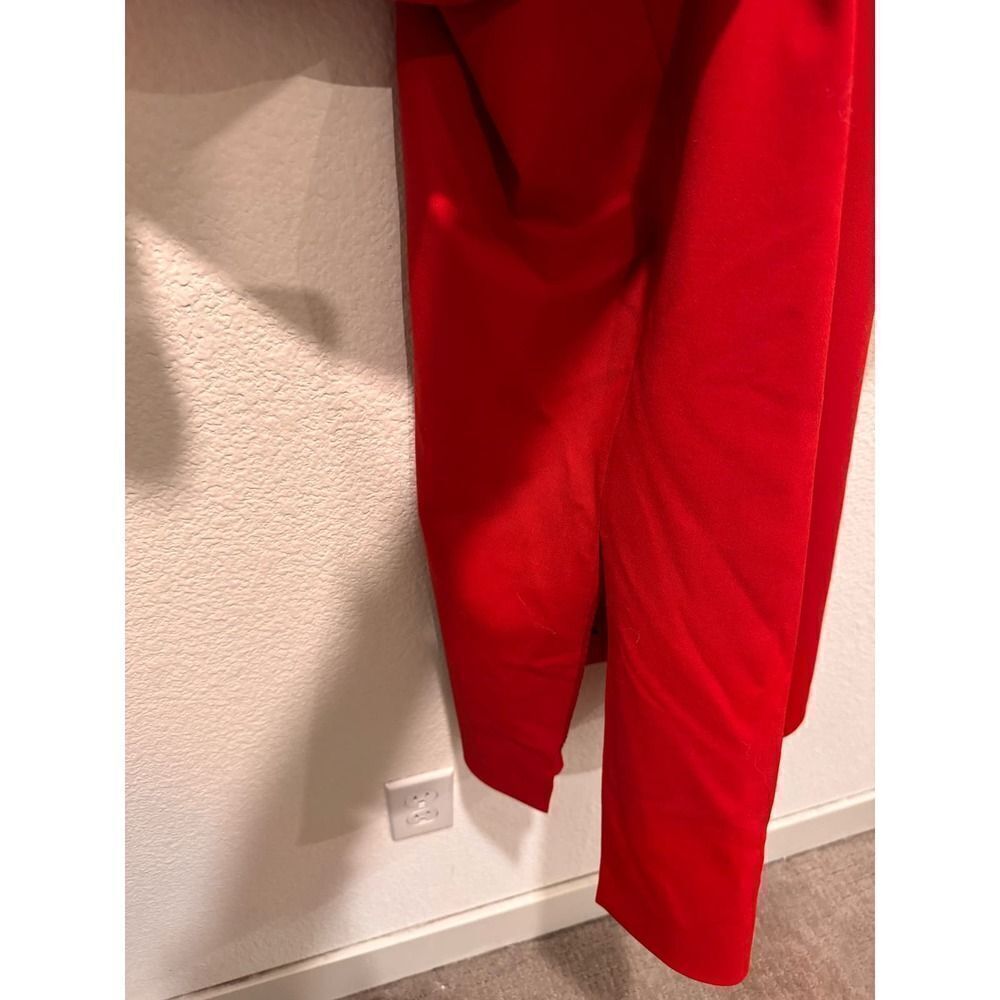 THE ROW Lucienne Wool Dress in Red US8 - Picture 9 of 12